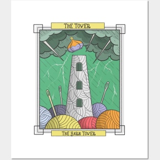 Knitting Sewing Crochet Quilting Knit Crochet Knitter Tarot Posters and Art